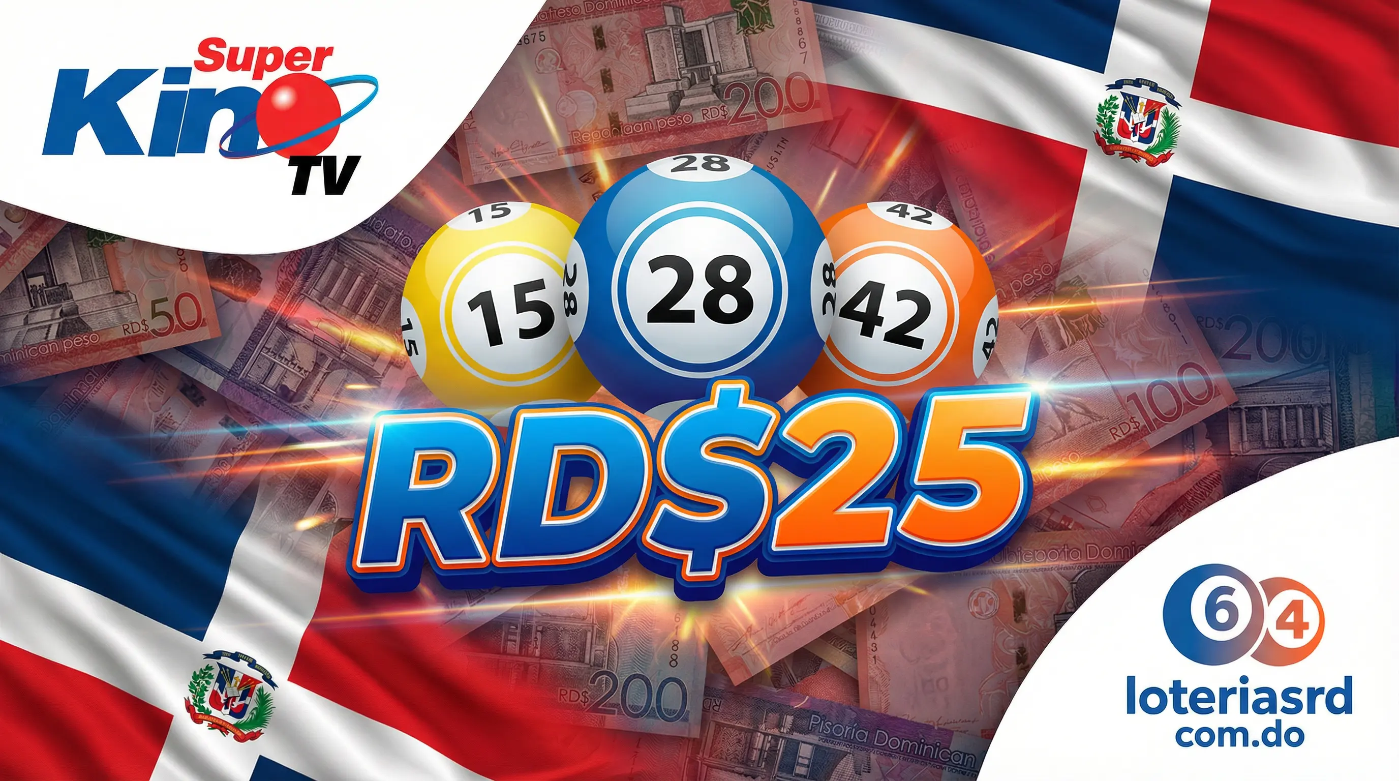 Super Kino Tv: Con 3 numeros cuanto puedes ganar?